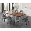 Chrome Contemporary Square Casual Dining Tables (Photo 8 of 25)