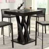 Chrome Contemporary Square Casual Dining Tables (Photo 4 of 25)