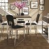 Chrome Contemporary Square Casual Dining Tables (Photo 14 of 25)