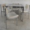 Chrome Dining Tables And Chairs (Photo 12 of 25)