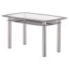 Chrome Dining Tables With Tempered Glass (Photo 24 of 25)