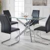 Chrome Glass Dining Tables (Photo 18 of 25)