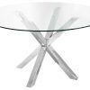 Chrome Glass Dining Tables (Photo 13 of 25)
