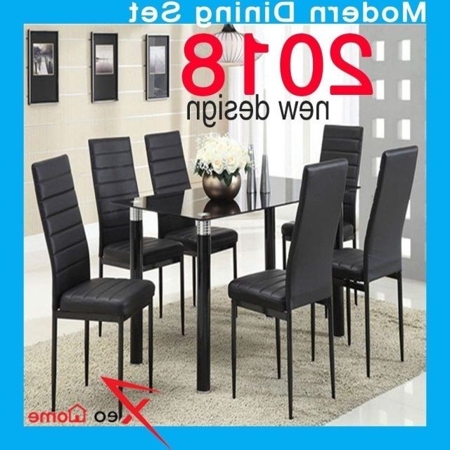 25 Photos Chrome Leather Dining Chairs