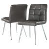 Chrome Leather Dining Chairs (Photo 7 of 25)
