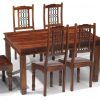 Chunky Solid Oak Dining Tables And 6 Chairs (Photo 3 of 25)