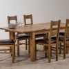 Chunky Solid Oak Dining Tables And 6 Chairs (Photo 20 of 25)