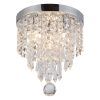 Clea 3-Light Crystal Chandeliers (Photo 5 of 25)