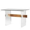 Clear Acrylic Console Tables (Photo 13 of 15)