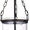 Clear Glass Shade Lantern Chandeliers (Photo 1 of 15)