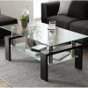 Clear Rectangle Center Coffee Tables (Photo 2 of 15)