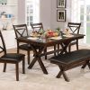 Caden 7 Piece Dining Sets With Upholstered Side Chair (Photo 15 of 25)