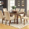 Oak Dining Tables And Fabric Chairs (Photo 13 of 25)
