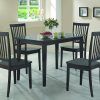 Coaster Contemporary 6-Seating Rectangular Casual Dining Tables (Photo 23 of 25)