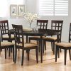 Coaster Contemporary 6-Seating Rectangular Casual Dining Tables (Photo 7 of 25)