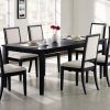 Coaster Contemporary 6-Seating Rectangular Casual Dining Tables (Photo 3 of 25)