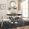 Coaster Contemporary 6-Seating Rectangular Casual Dining Tables (Photo 9 of 25)