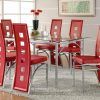 Red Dining Table Sets (Photo 2 of 25)