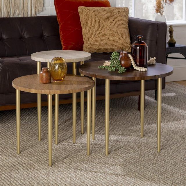 15 Photos Coffee Tables of 3 Nesting Tables