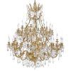 French Gold Chandelier (Photo 8 of 15)