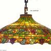 Coloured Glass Chandelier (Photo 14 of 15)