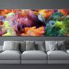 Colorful Abstract Wall Art (Photo 4 of 15)