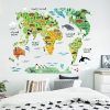 World Map Wall Art For Kids (Photo 1 of 15)