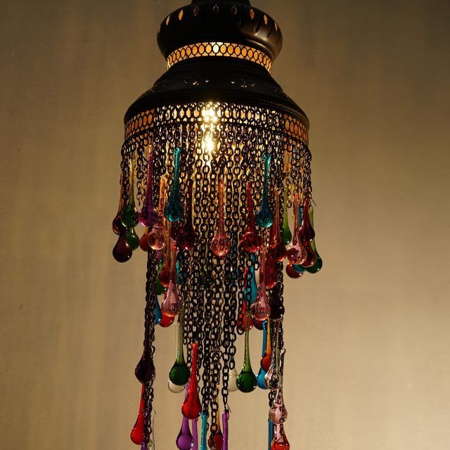 2024 Best of Coloured Glass Chandelier
