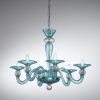 Coloured Glass Chandelier (Photo 4 of 15)