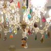 Coloured Glass Chandelier (Photo 2 of 15)