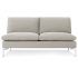 15 The Best Small Armless Sofas