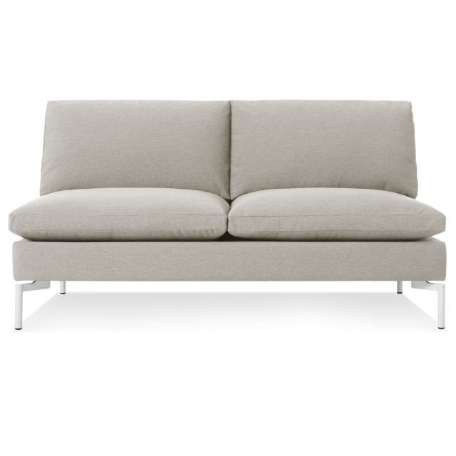 15 The Best Small Armless Sofas