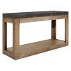Natural Seagrass Console Tables (Photo 1 of 15)