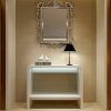 Square High-Gloss Console Tables (Photo 10 of 15)