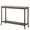 Wood Rectangular Console Tables (Photo 1 of 15)