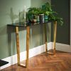 Gray And Gold Console Tables (Photo 8 of 15)