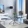 Contemporary 4-Seating Square Dining Tables (Photo 10 of 25)