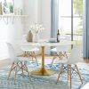 Contemporary 4-Seating Square Dining Tables (Photo 20 of 25)