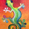 Gecko Canvas Wall Art (Photo 8 of 15)