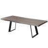 Acacia Dining Tables With Black Rocket-Legs (Photo 3 of 25)