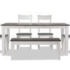 Kirsten 6 Piece Dining Sets (Photo 17 of 25)