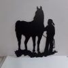 Western Metal Wall Art Silhouettes (Photo 1 of 15)