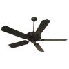 Black Outdoor Ceiling Fans (Photo 5 of 15)