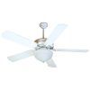 White Outdoor Ceiling Fans (Photo 10 of 15)