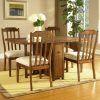 Craftsman 7 Piece Rectangular Extension Dining Sets With Arm & Uph Side Chairs (Photo 23 of 25)