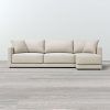 Setoril Modern Sectional Sofa Swith Chaise Woven Linen (Photo 6 of 25)