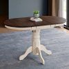 Cream And Wood Dining Tables (Photo 14 of 25)