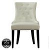Cream Leather Dining Chairs (Photo 12 of 25)