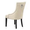 Cream Leather Dining Chairs (Photo 6 of 25)