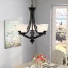 Crofoot 5-Light Shaded Chandeliers (Photo 8 of 25)